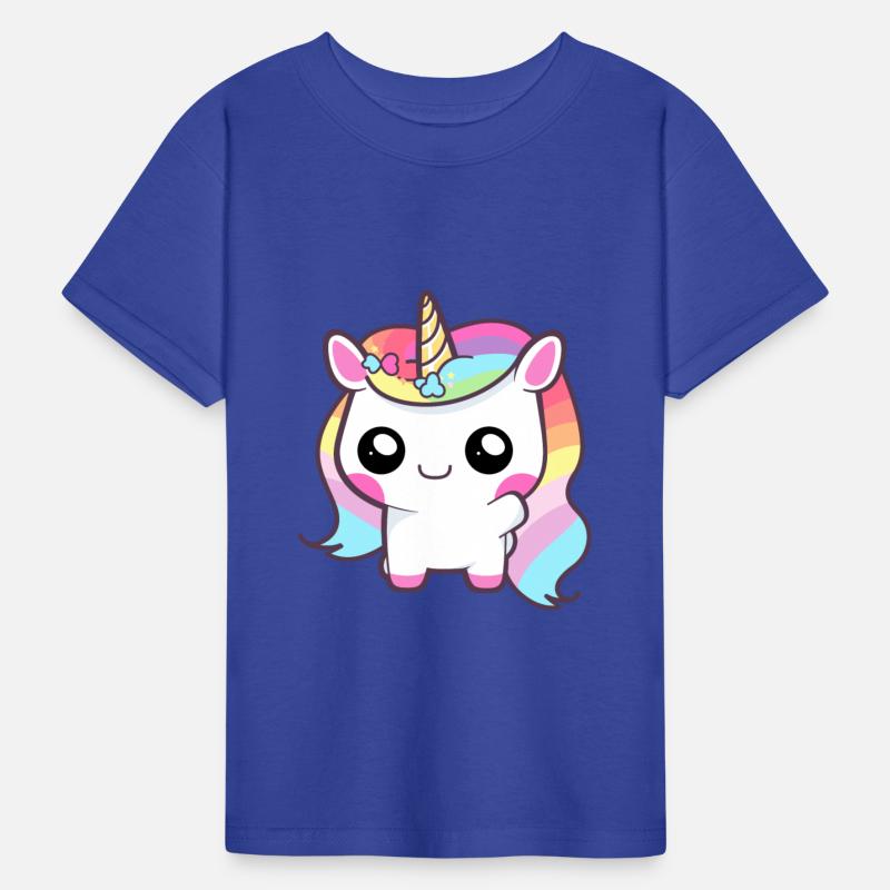 Baby Unicorn with rainbow mane