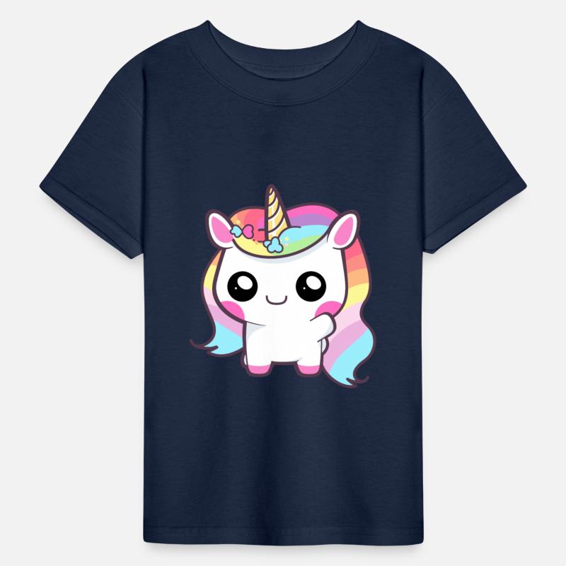 Baby Unicorn with rainbow mane