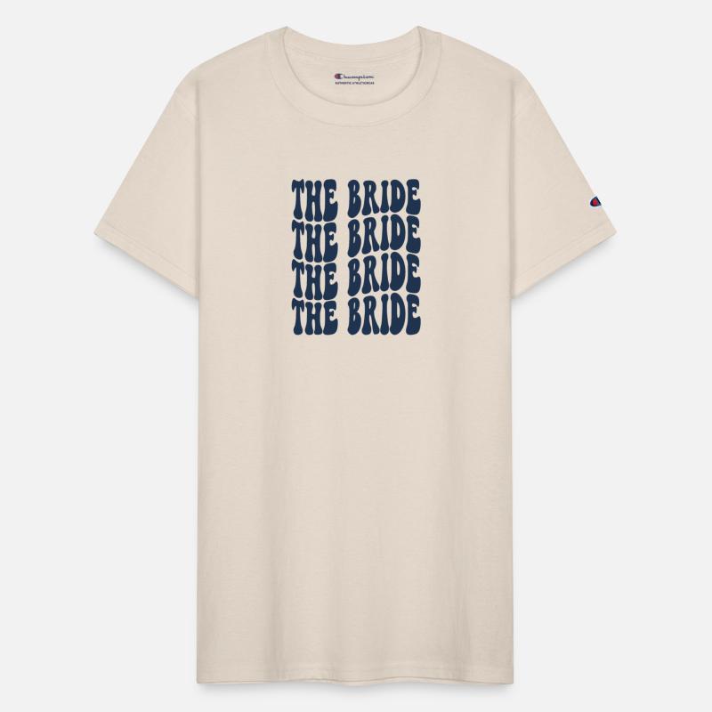 Bachelorette Party The Bride Navy Blue Design