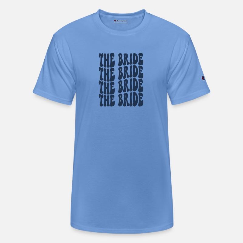 Bachelorette Party The Bride Navy Blue Design