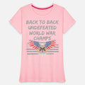 Back To Back Undefeated 4th Of July Bald Eagle