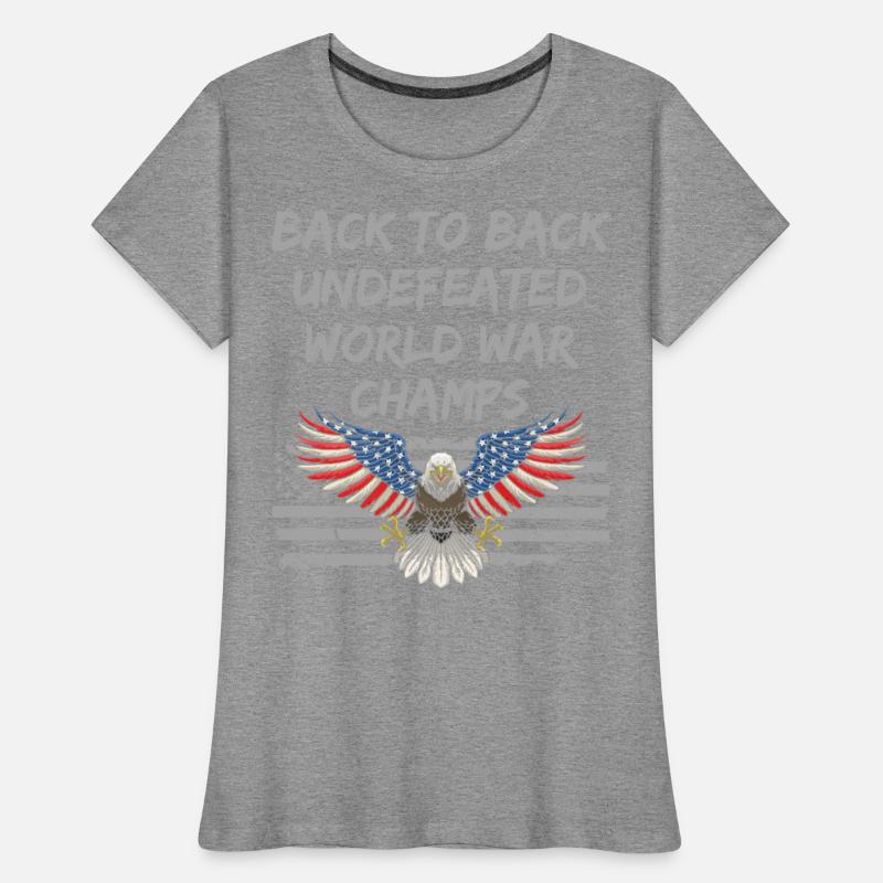 Back To Back Undefeated 4th Of July Bald Eagle