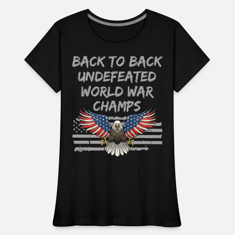 Back To Back Undefeated 4th Of July Bald Eagle