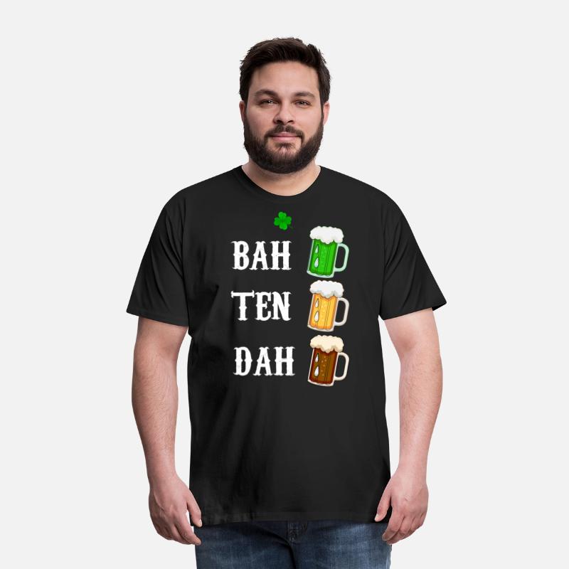 BAH TEN DAH Funny St Patrick's Day Beer Bartender