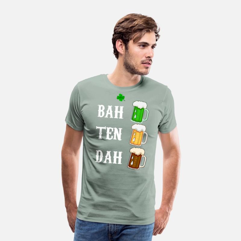 BAH TEN DAH Funny St Patrick's Day Beer Bartender