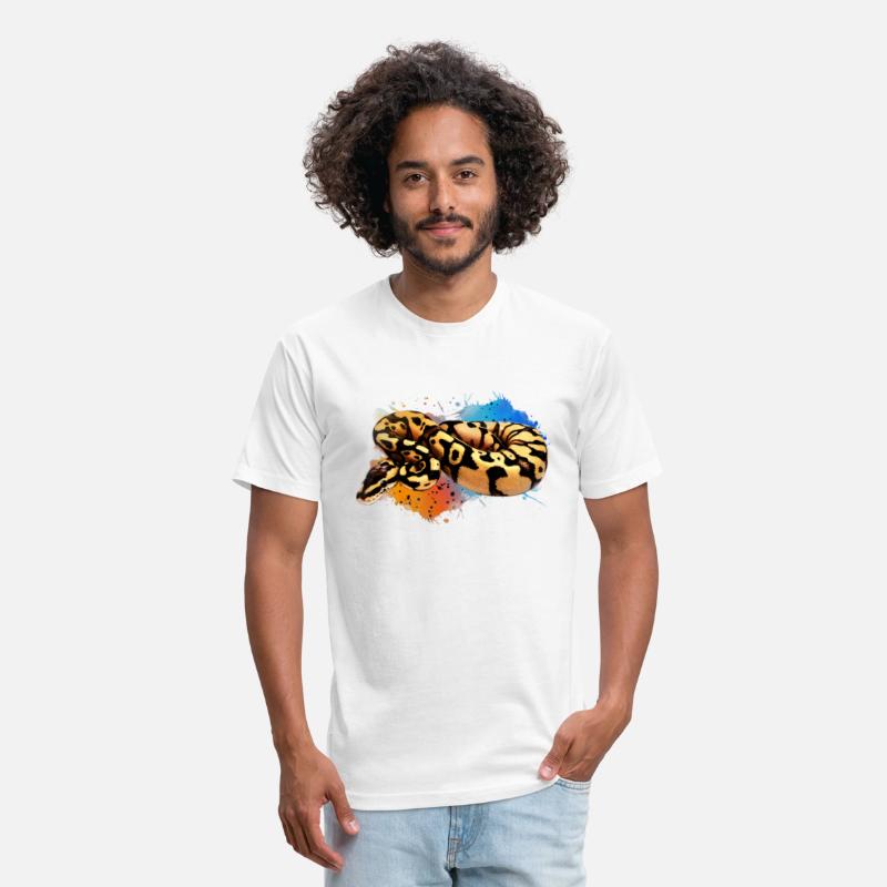 Ball Python Watercolor Reptile Keeper Paint Splash