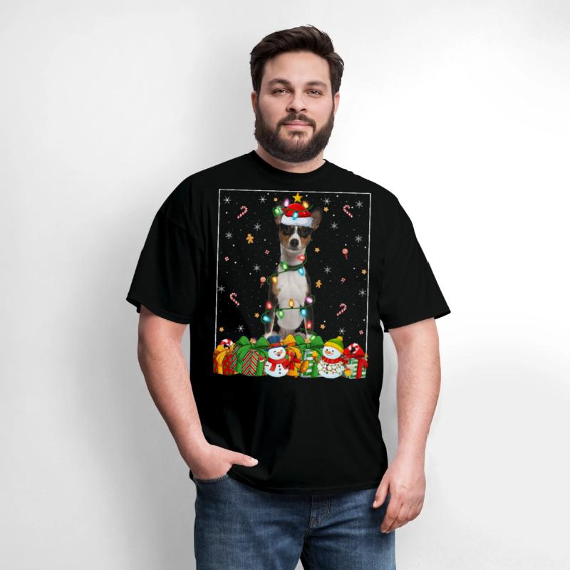 Basenji Dog Christmas Lights