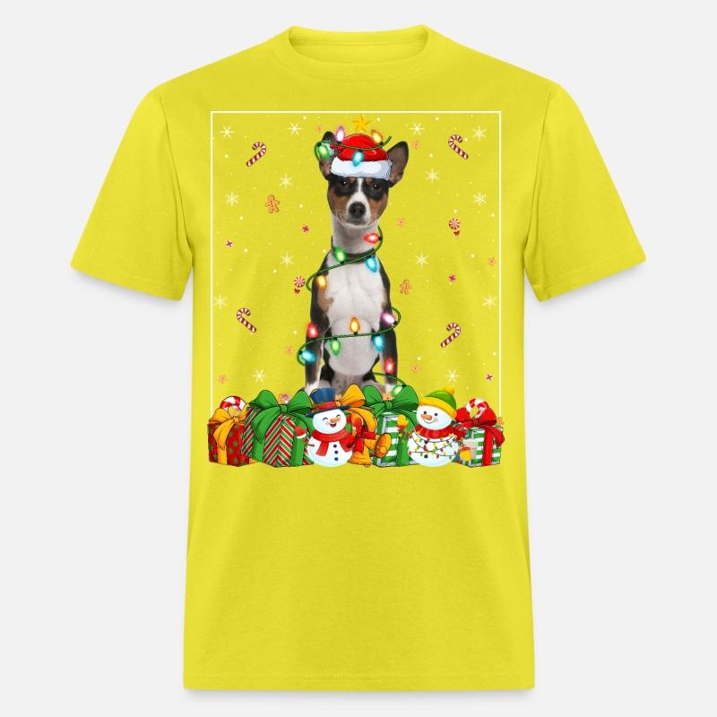 Basenji Dog Christmas Lights