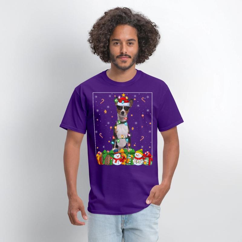 Basenji Dog Christmas Lights