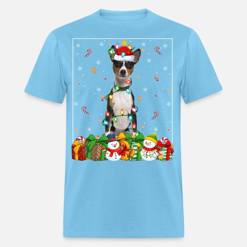 Basenji Dog Christmas Lights