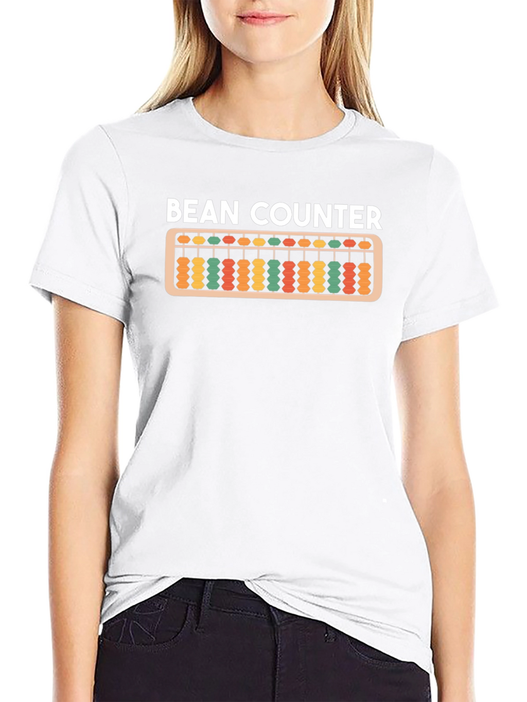 Bean Counter Abacus T-Shirt - Math Humor Tee