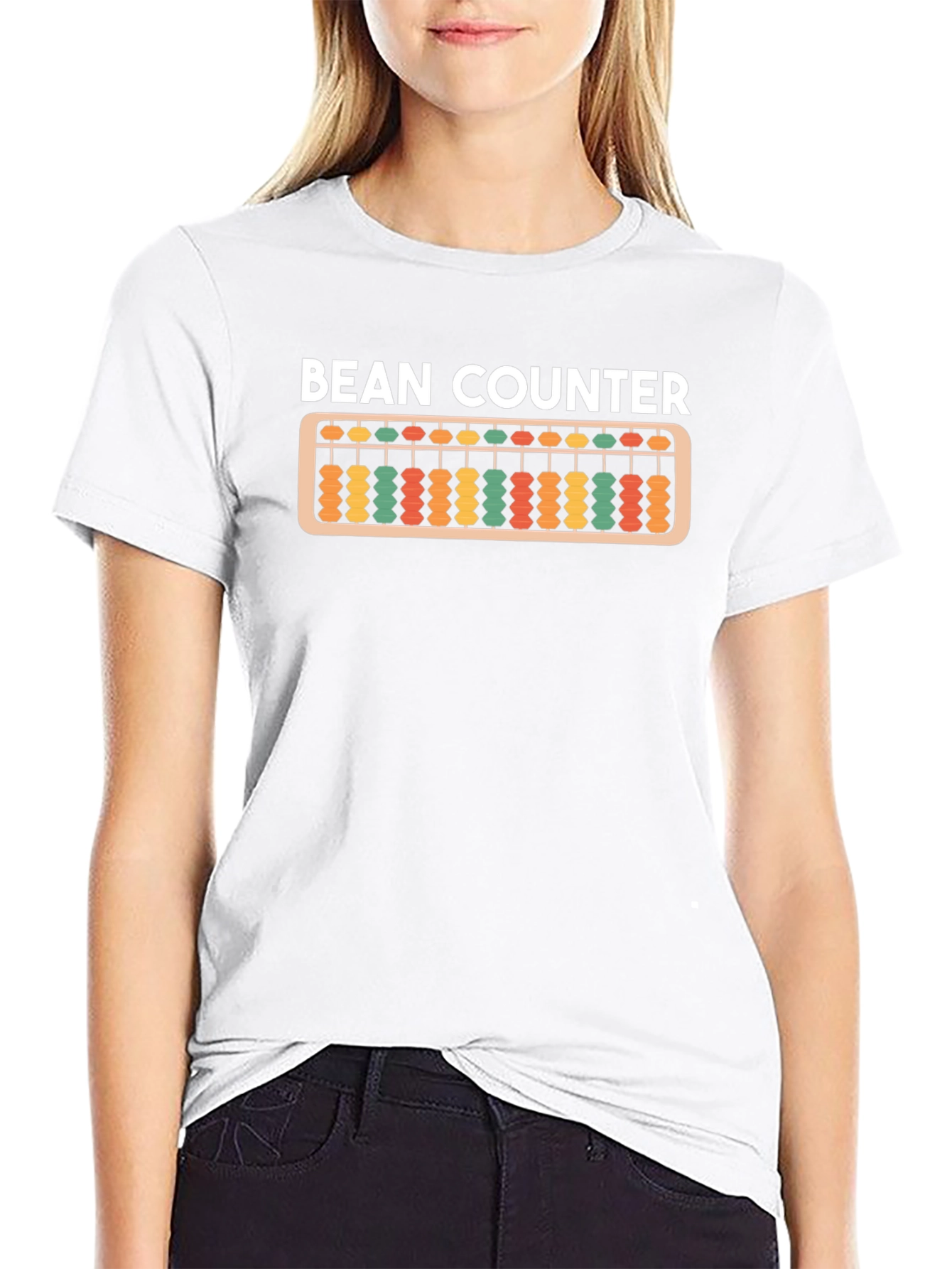 Bean Counter Abacus T-Shirt - Math Humor Tee