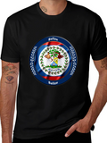 Belize Flag T-Shirt - Graphic Print
