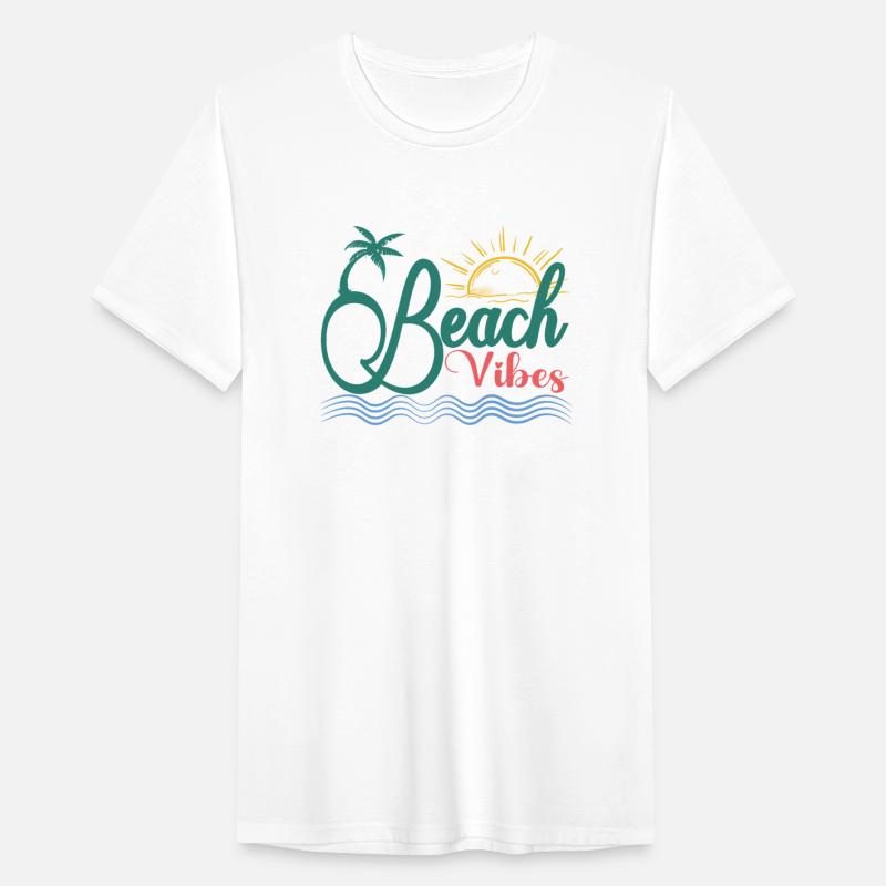 Beach Vibes Summer Beach Cool Sunset Tees