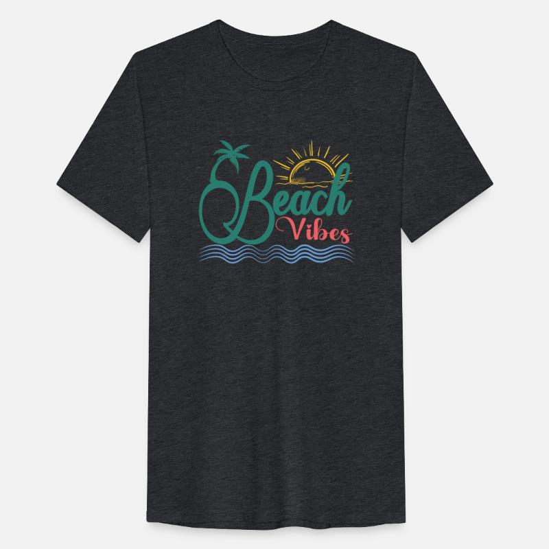 Beach Vibes Summer Beach Cool Sunset Tees