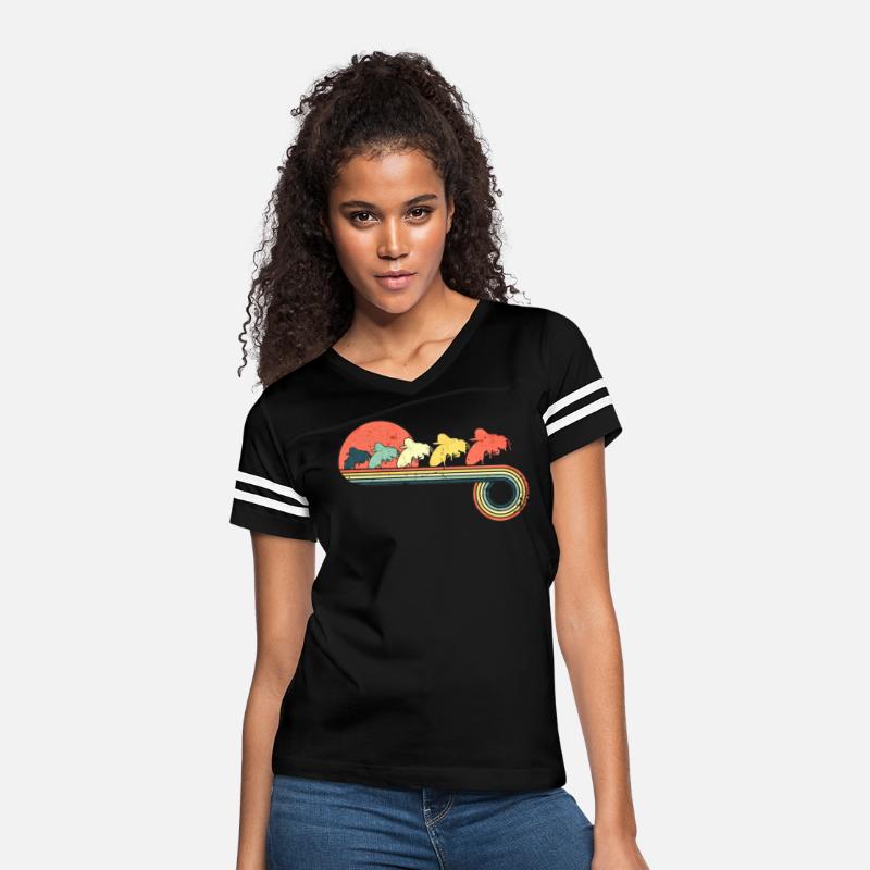 Bee Retro Vintage Sunset Rainbow Color