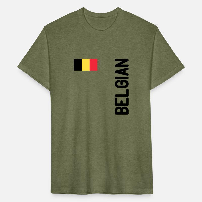 Belgian Flag And Belgium Roots