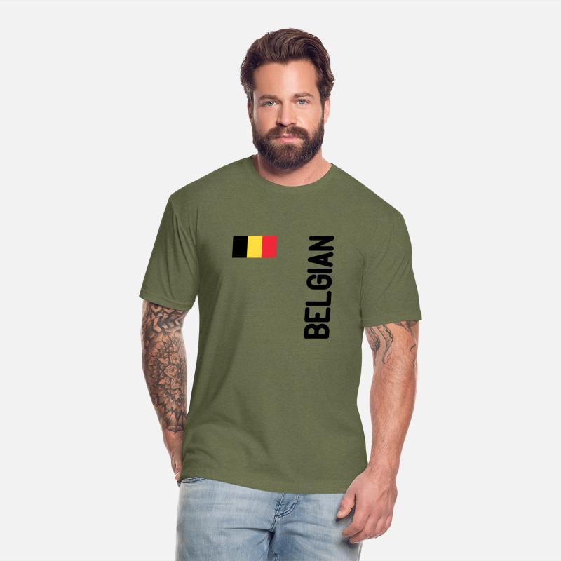 Belgian Flag And Belgium Roots