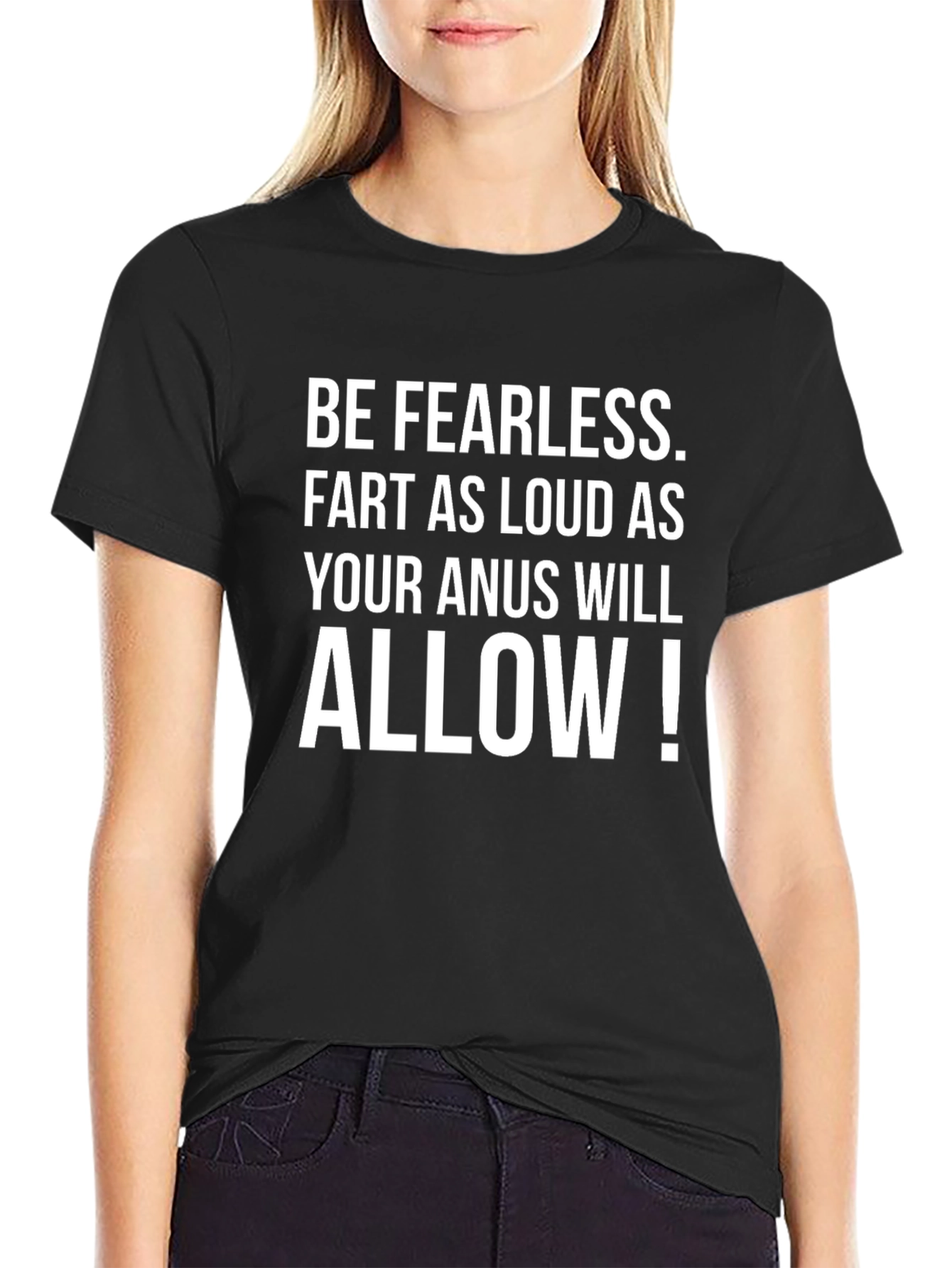 Be Fearless Graphic Tee - Bold Statement Shirt