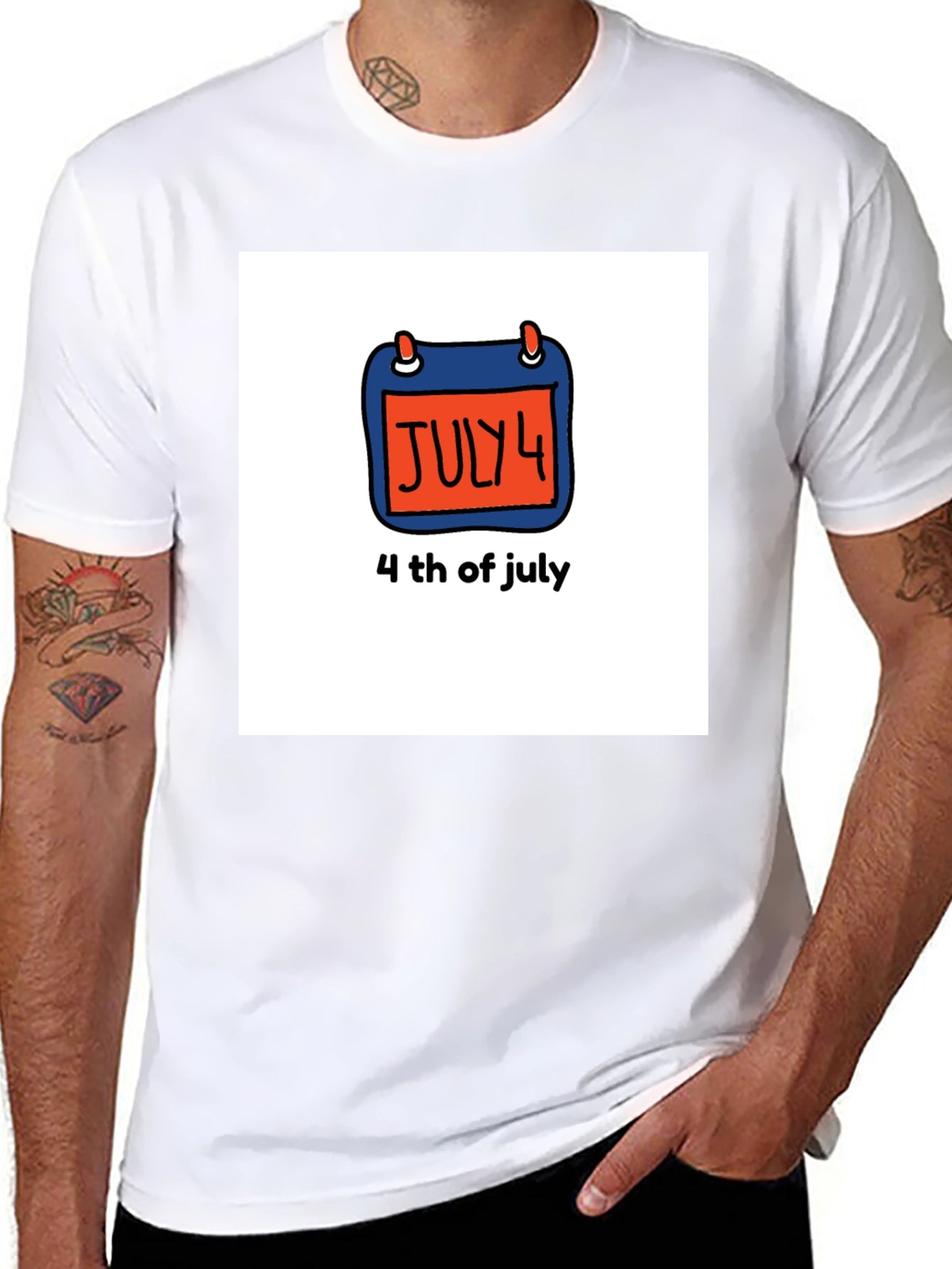 July 4th T-Shirt - Patriotic Tee