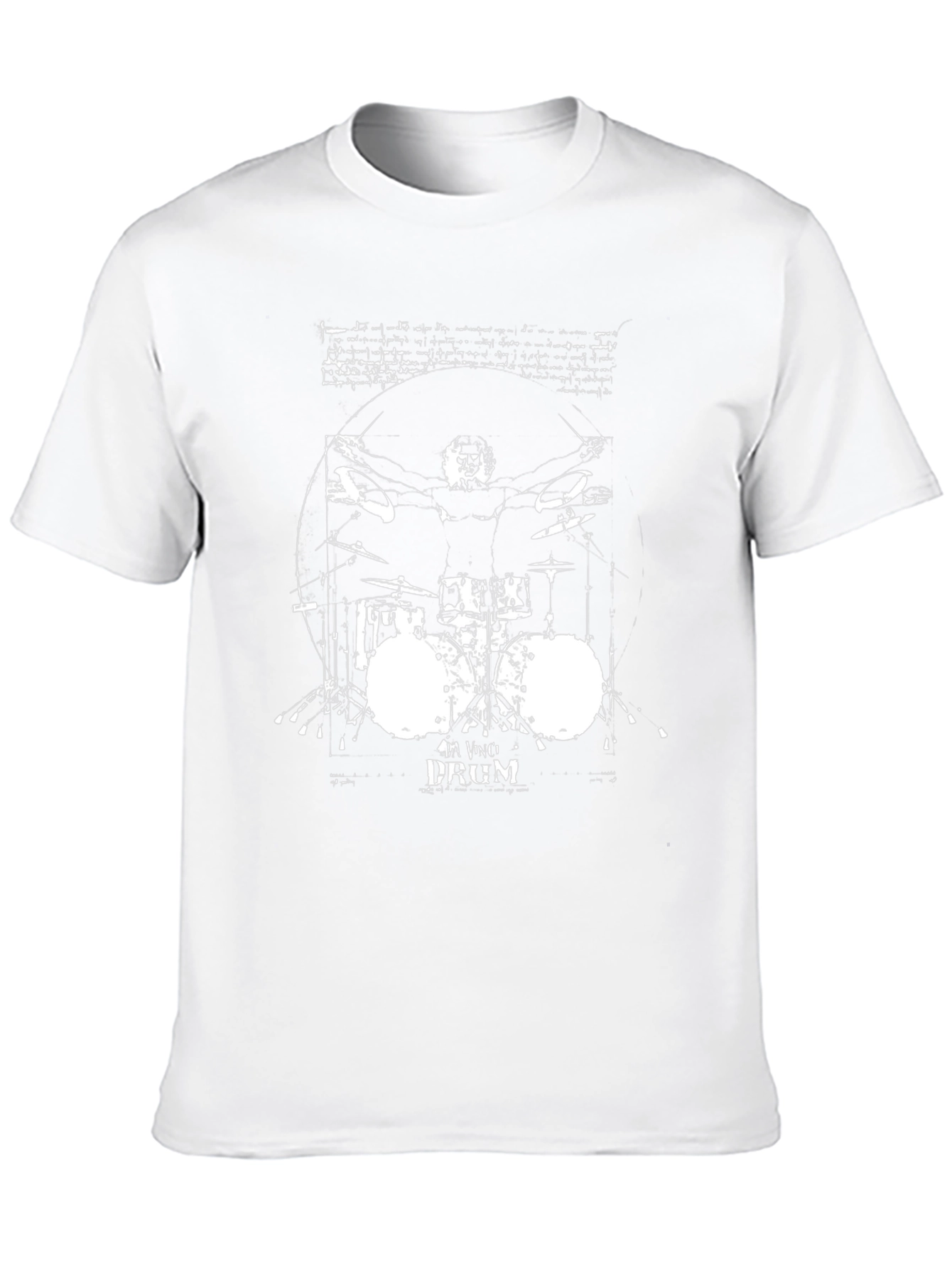 Da Vinci Drummer Black T-Shirt