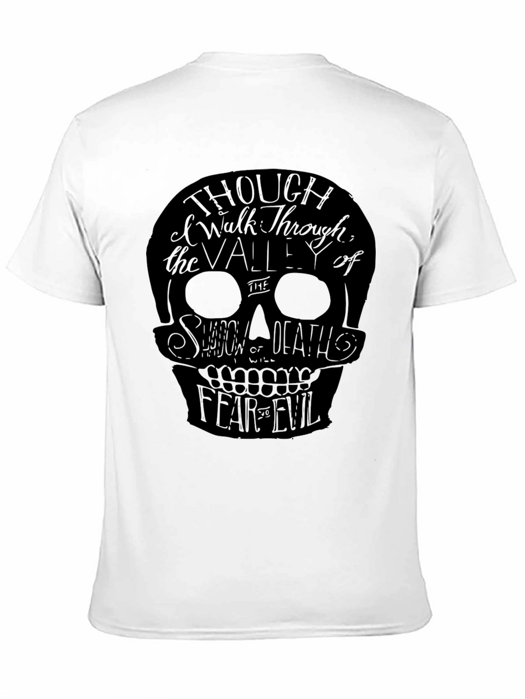 Skull Graphic T-Shirt - Shadow of Death Design