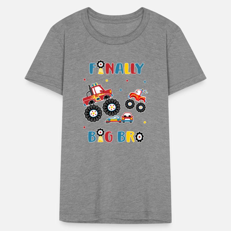 Big Brother Monster Truck and Car -Finally Big Bro