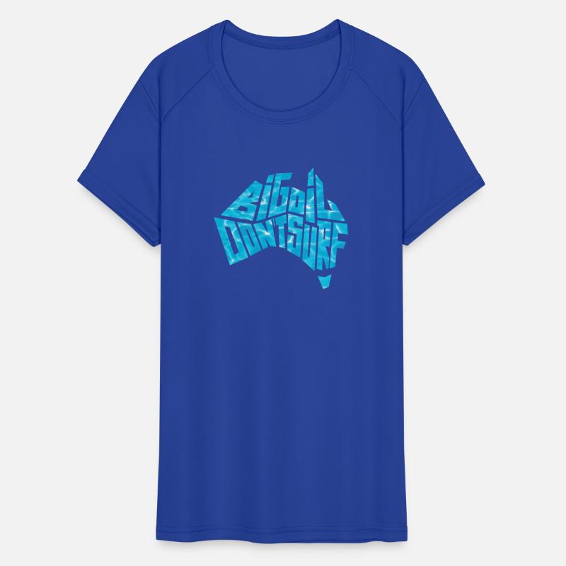 BIG OIL DON'T SURF - BLUE