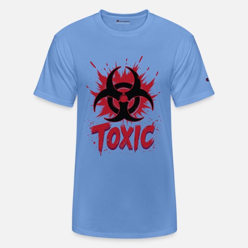 Biohazard Symbol Toxic Grunge Style