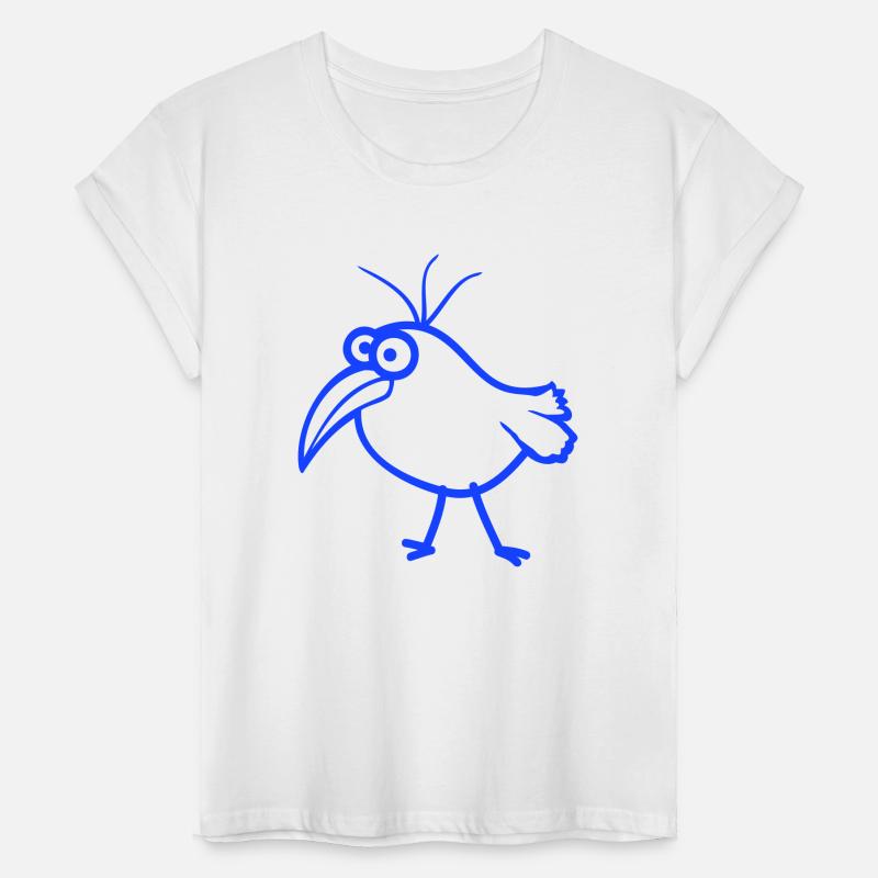 Bird looks cute funny stupid weird confused comic