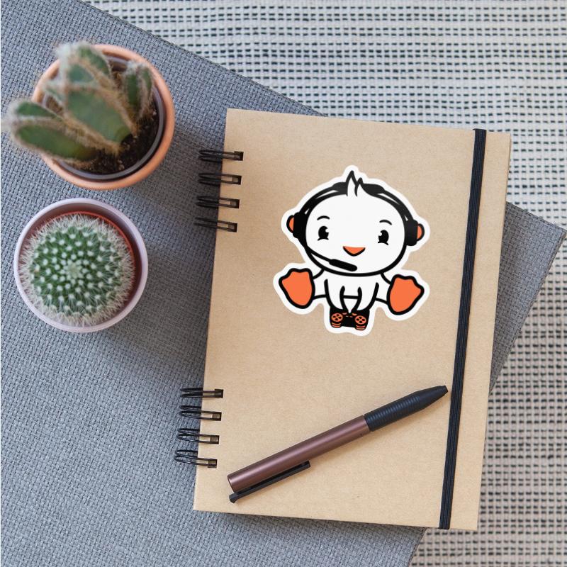 Bird Plays Gamer Nerd Console Headset Controller