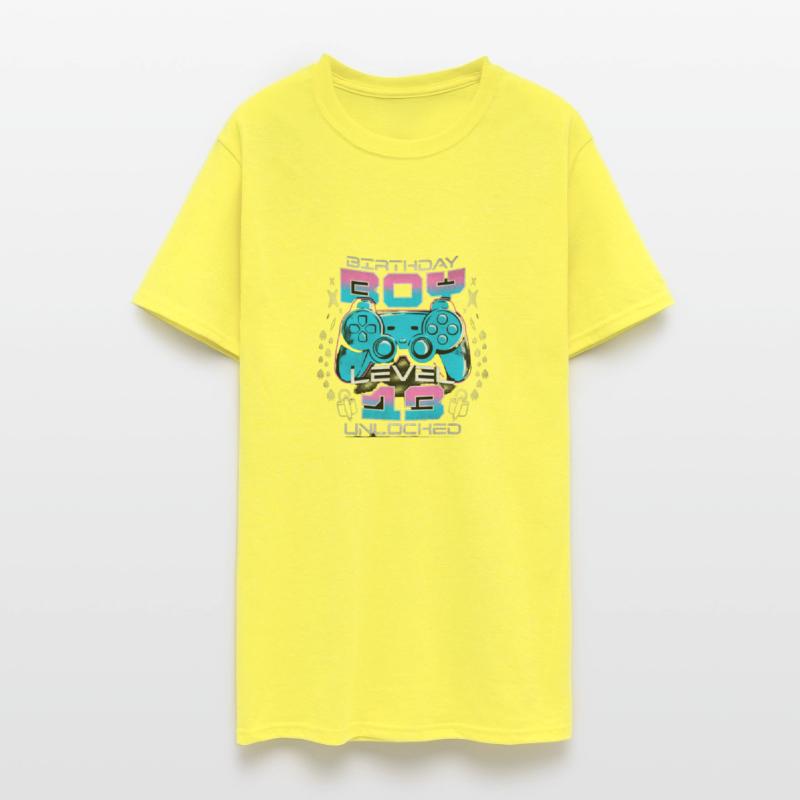 Birthday Boy Level 13 unlocked Gamer Birthday