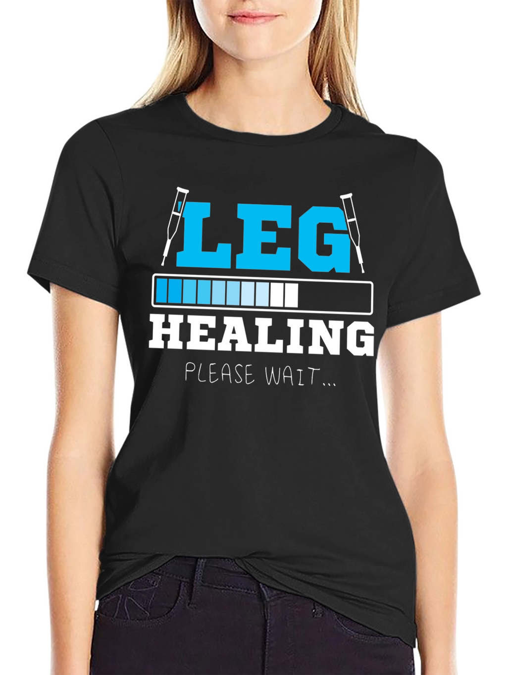 Leg Healing Funny Recovery T-Shirt