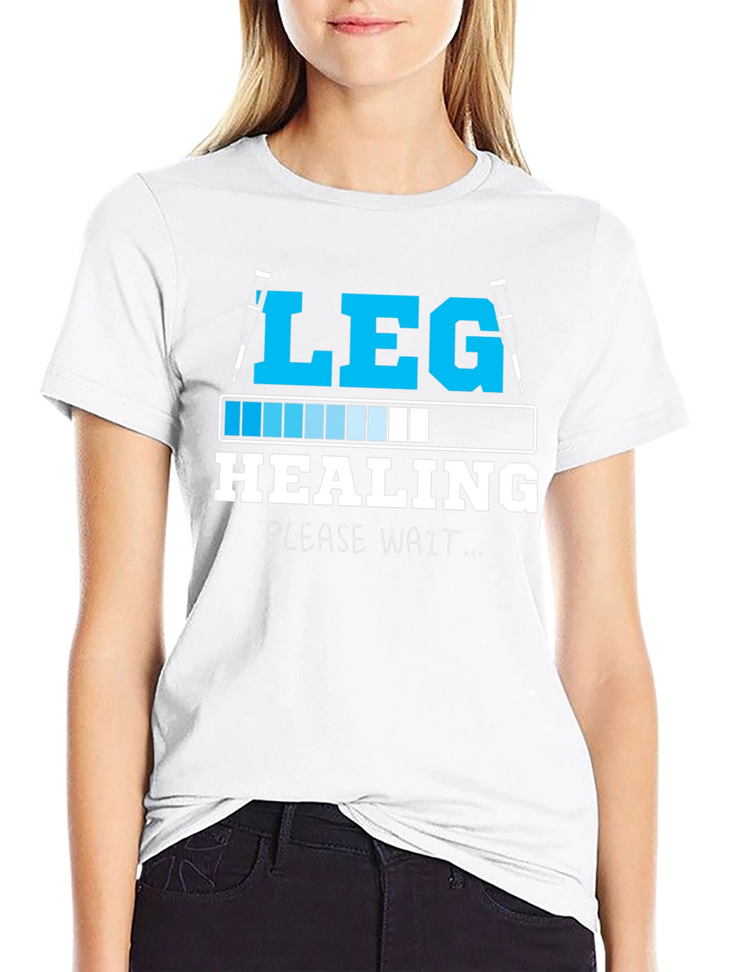 Leg Healing Funny Recovery T-Shirt