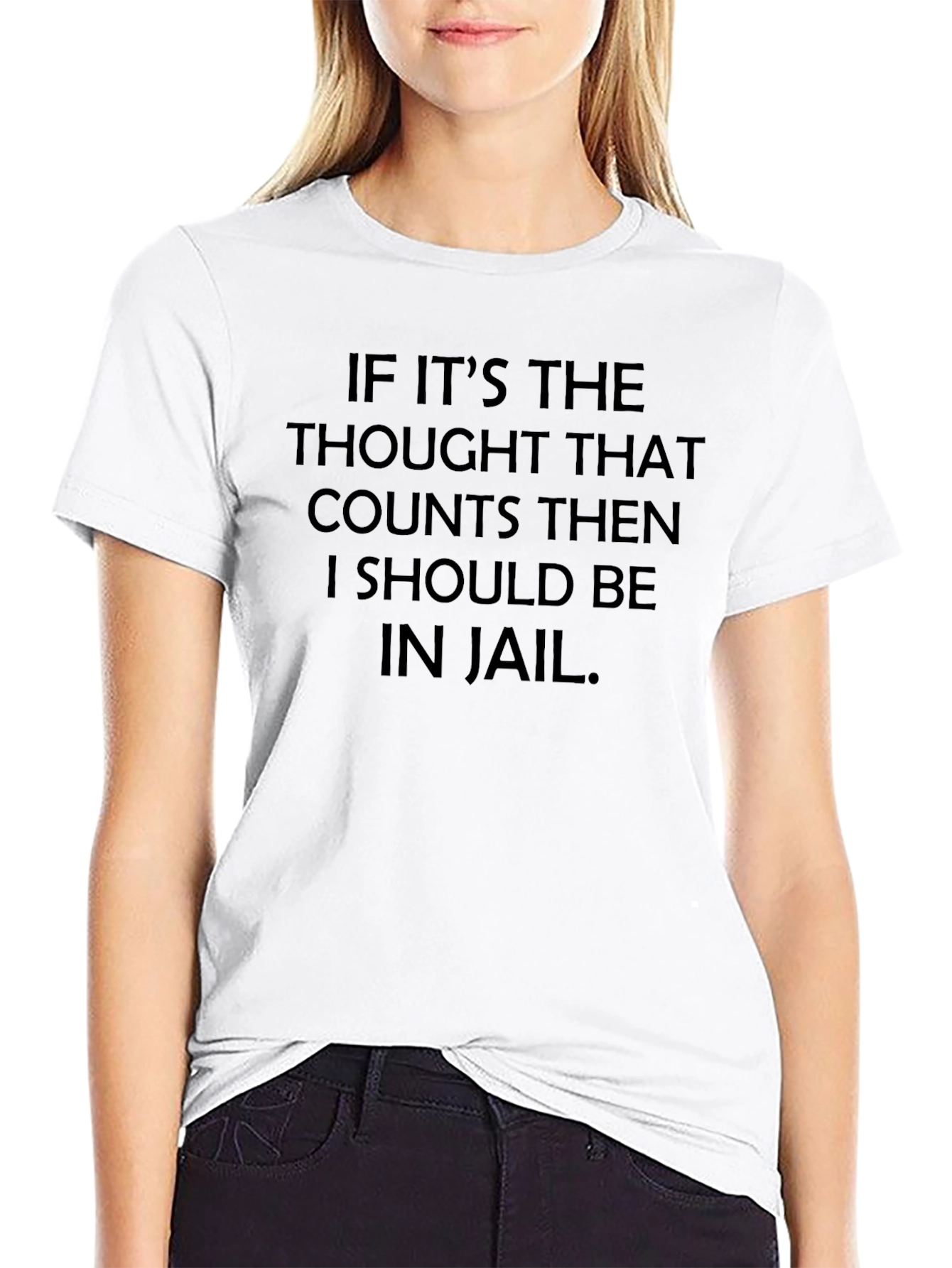 Thought Counts Funny Graphic Tee