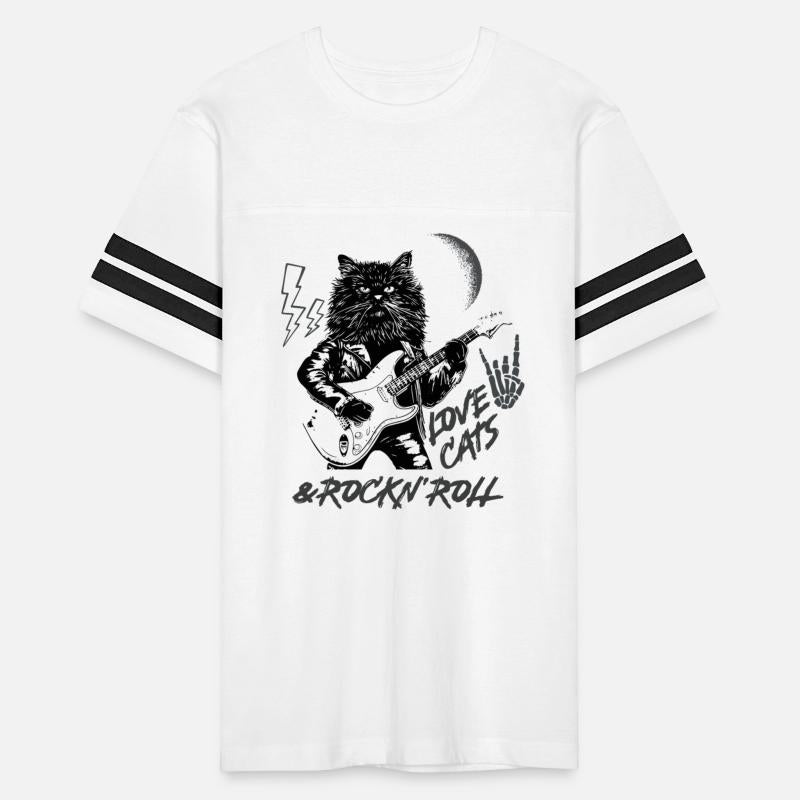 Black Cat Rocker Playing Guitar | Love Cats and Ro