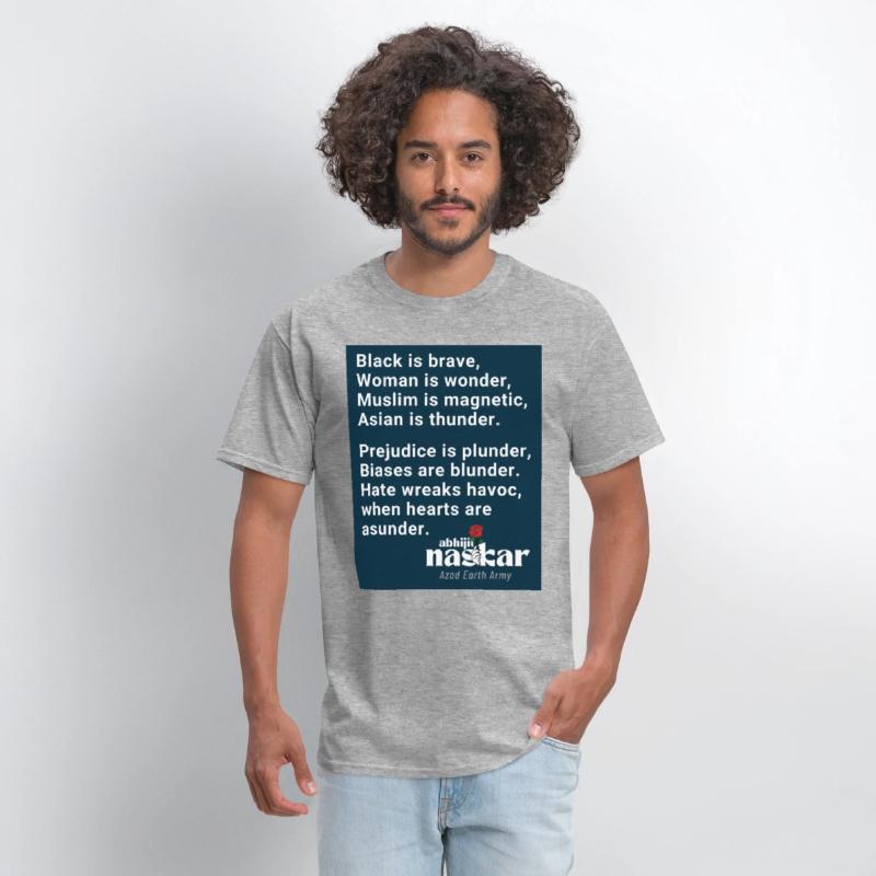 "Black is brave, Woman is wonder." Abhijit Naskar