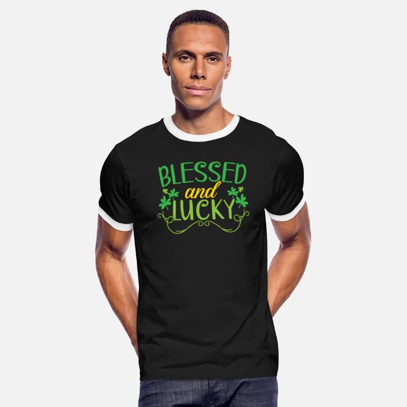 Blessed And Lucky Shamrock St. Patricks Day Irish