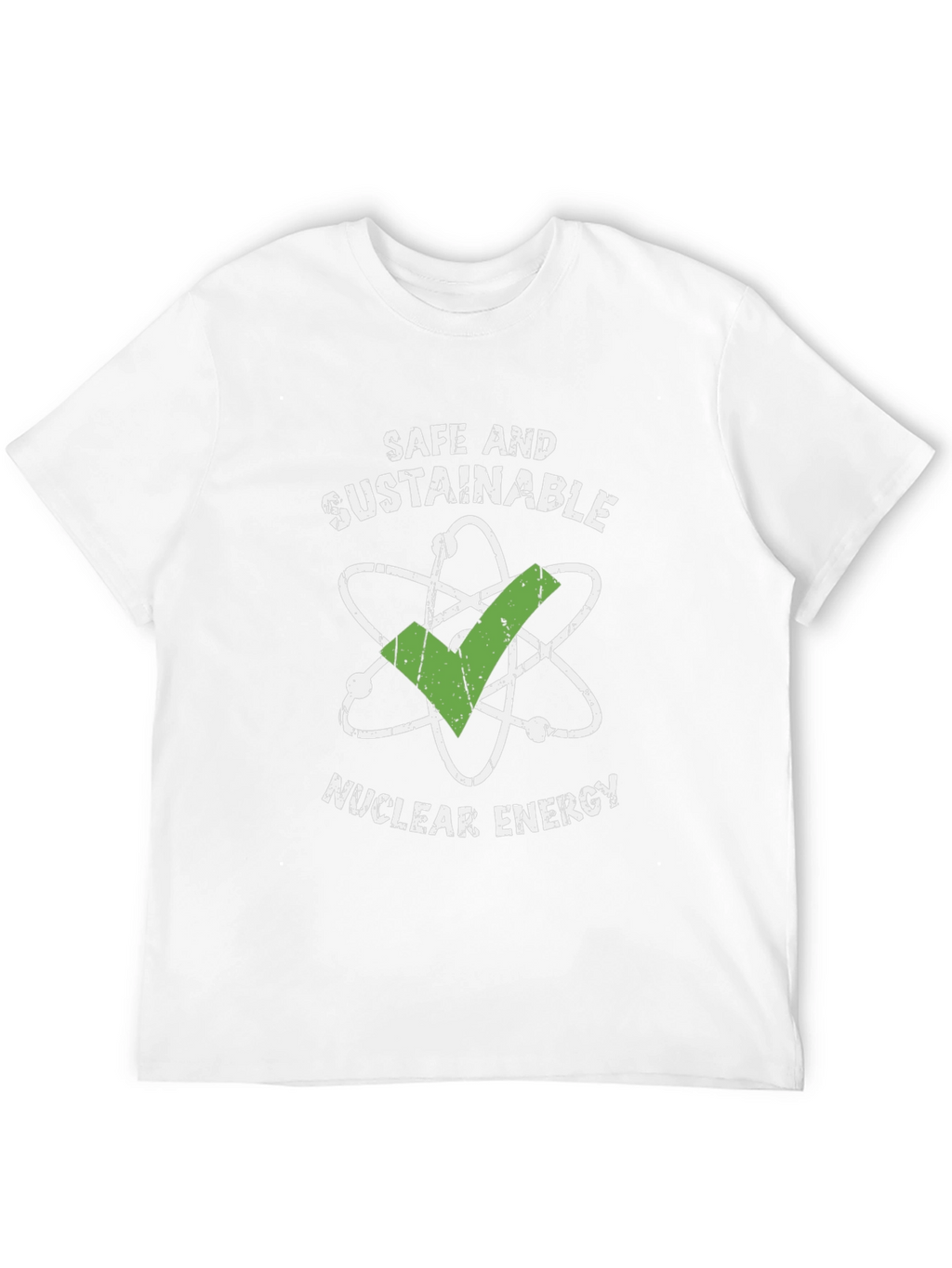 Safe & Sustainable Nuclear Energy Graphic T-Shirt