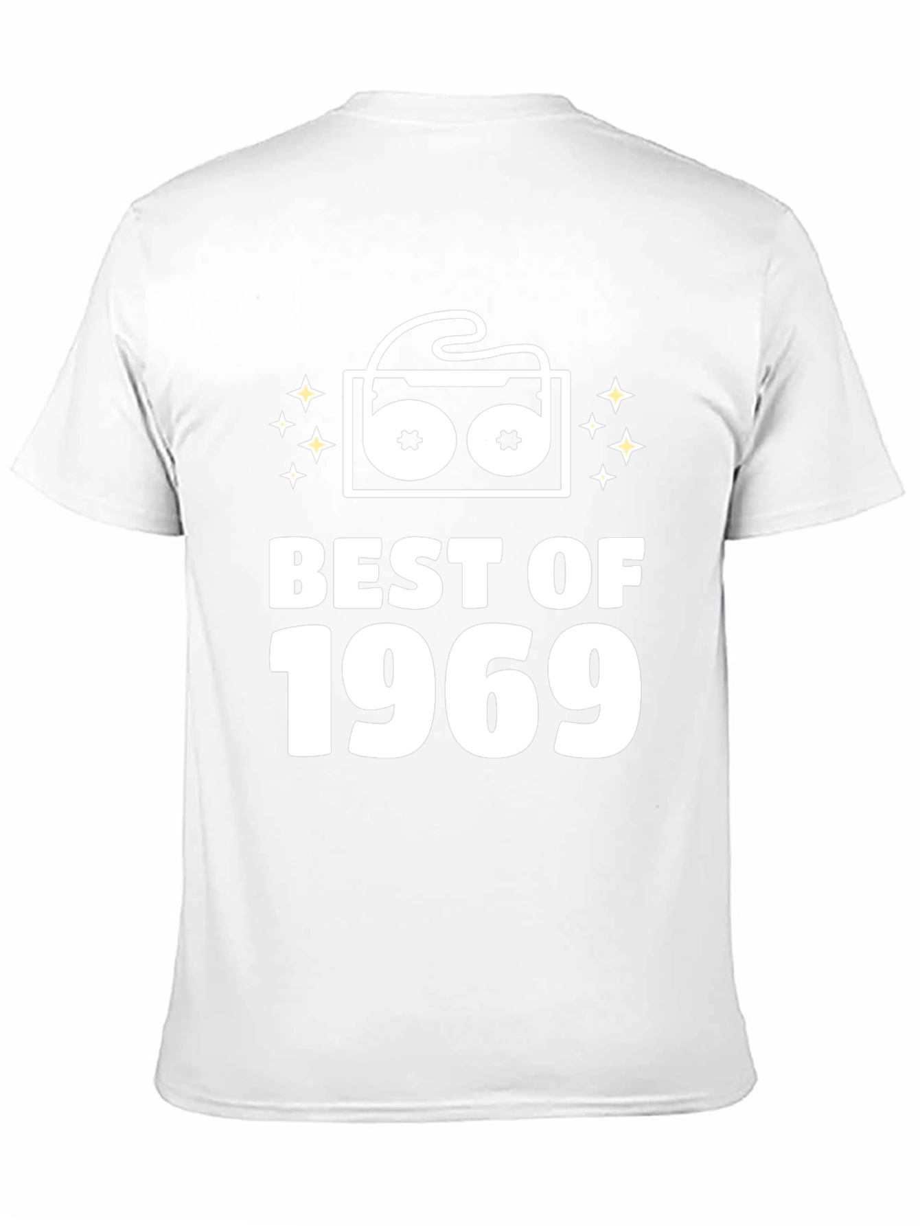 Best of 1969 Cassette Tape Black T-Shirt