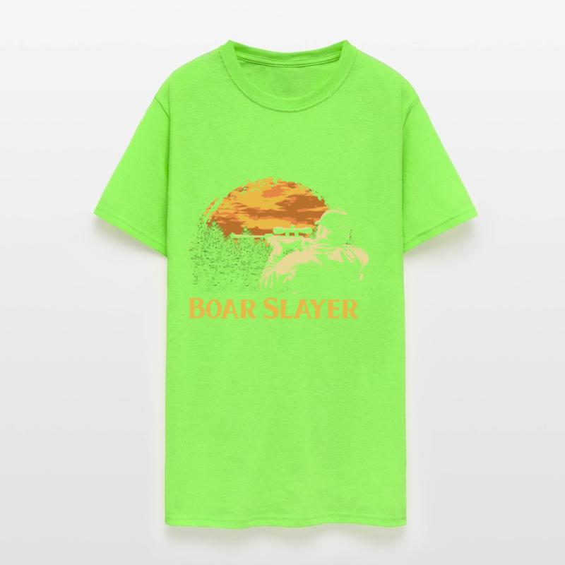 Boar Slayer Hunting Wild Pig Hunter Hog Boar Funny