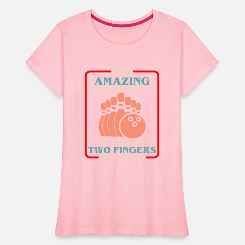 Bowling Bowler, 2 fingers and 1 thumb