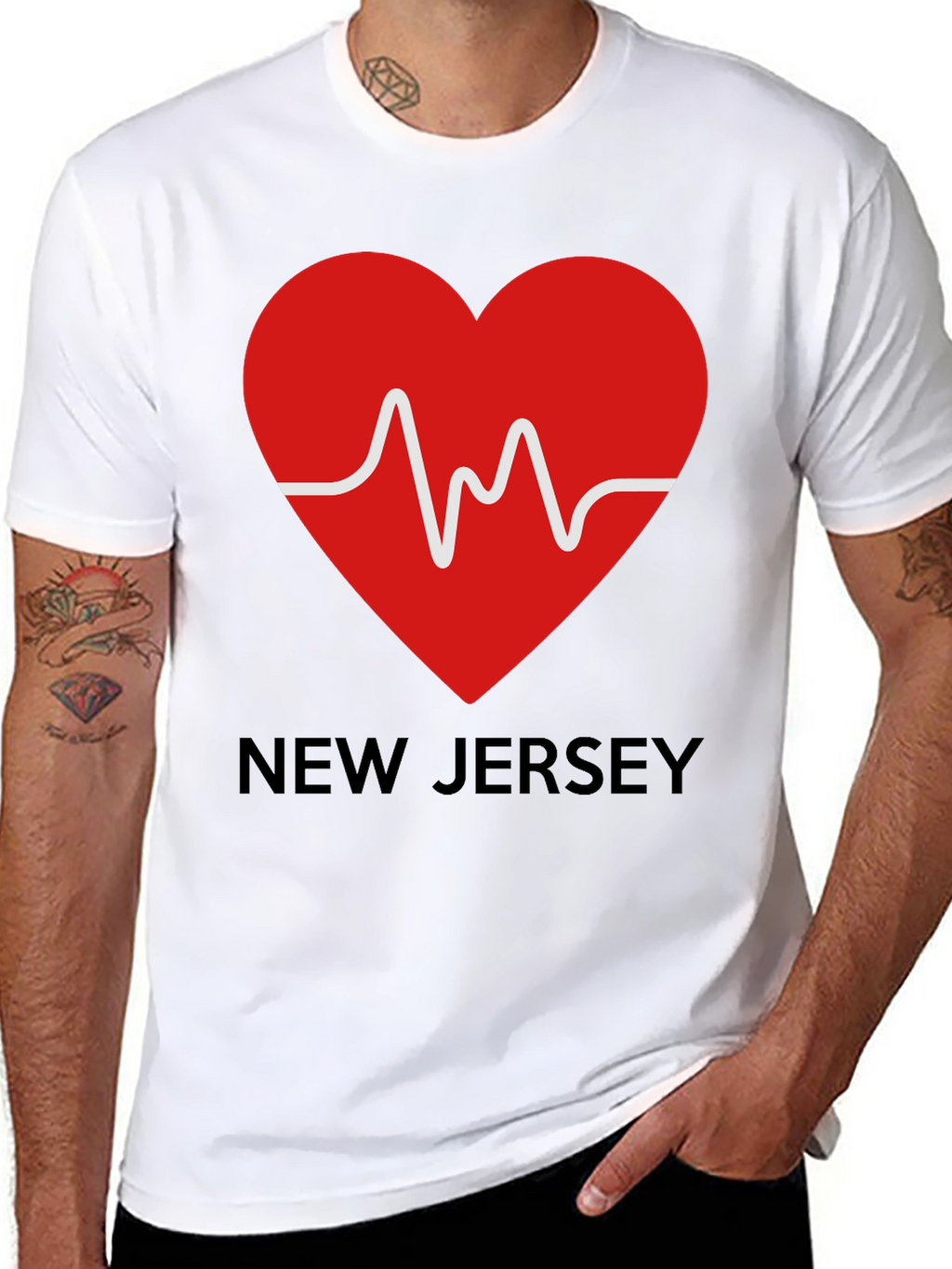 New Jersey Heartbeat T-Shirt