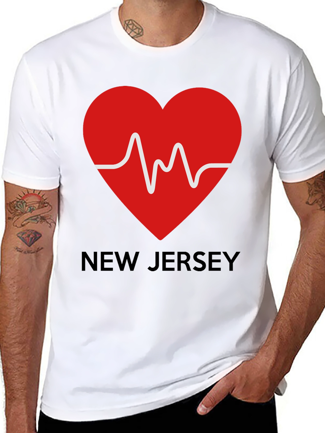 New Jersey Heartbeat T-Shirt