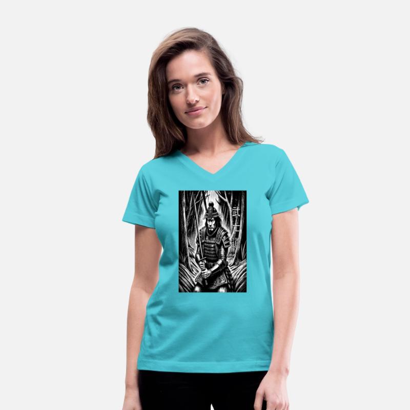 Bushido Warrior in the Forest