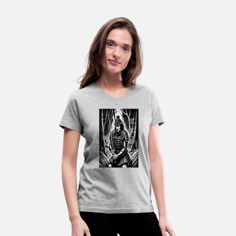 Bushido Warrior in the Forest