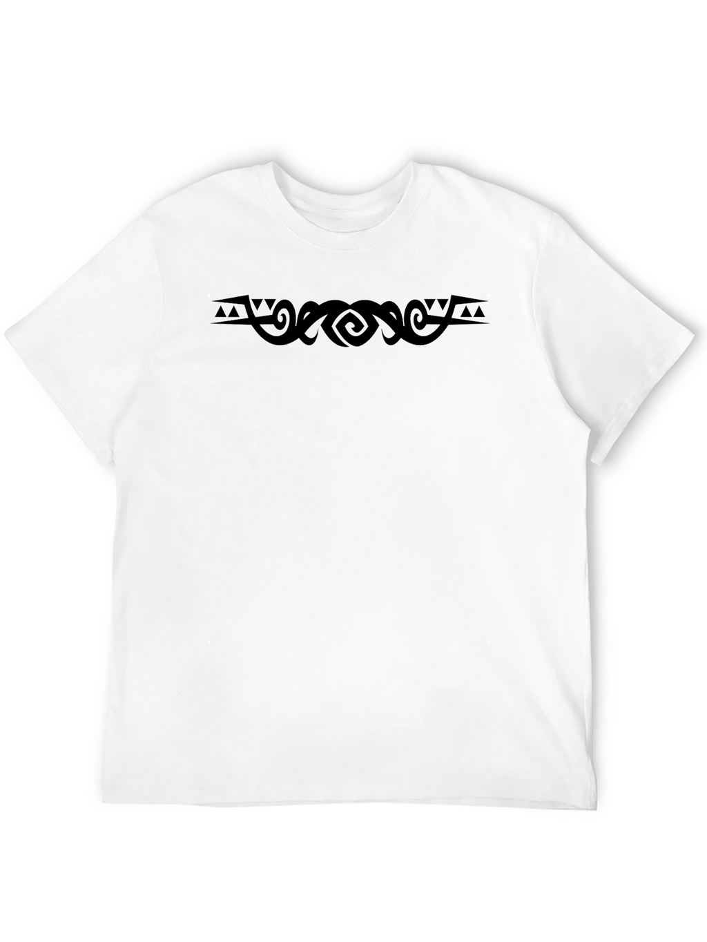 Tribal Tattoo Graphic Black T-Shirt