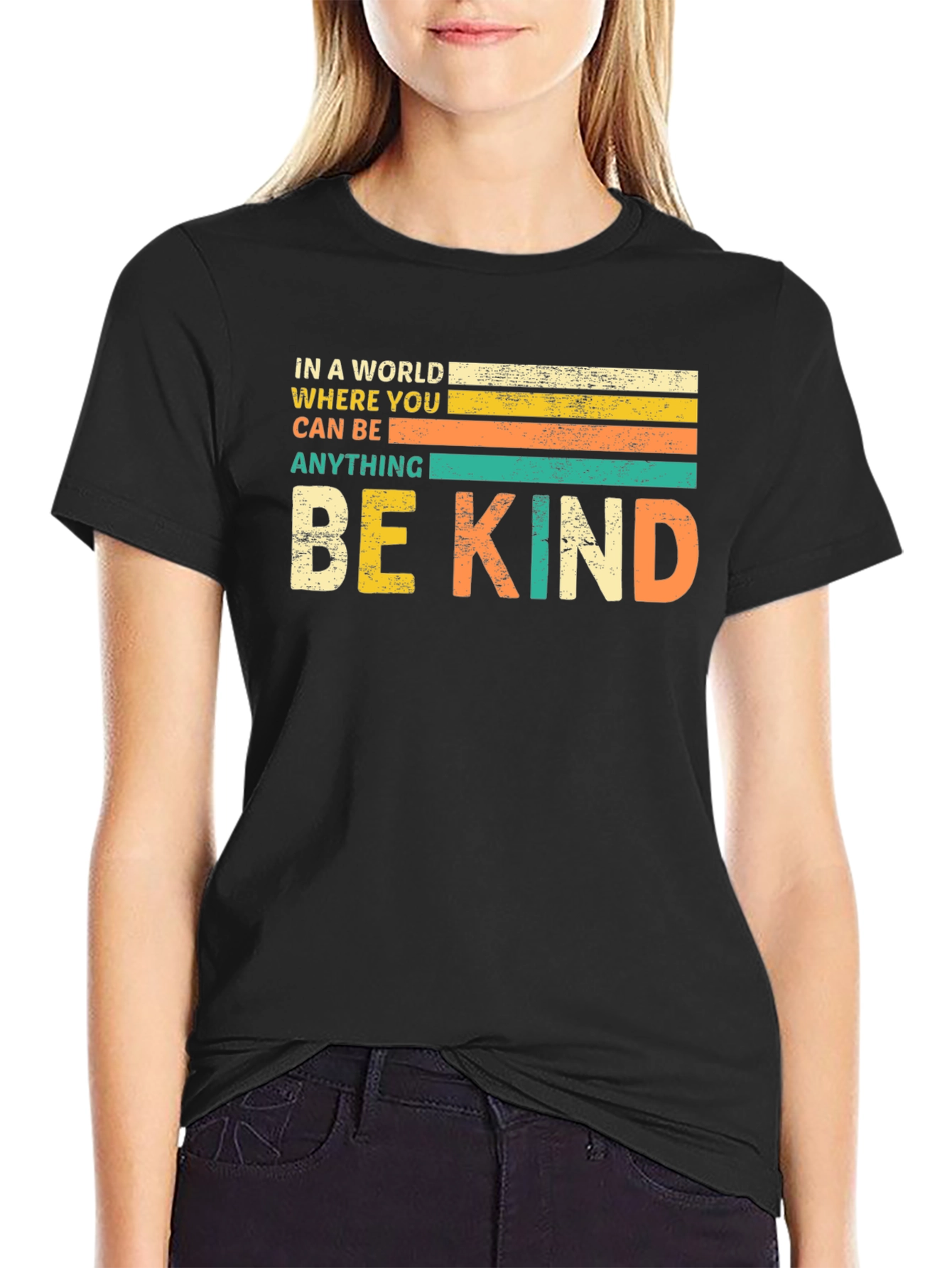 Be Kind Graphic T-Shirt - Positive Message Tee