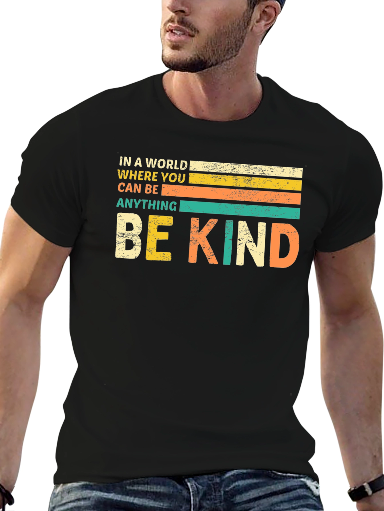 Be Kind Graphic T-Shirt - Positive Message Tee