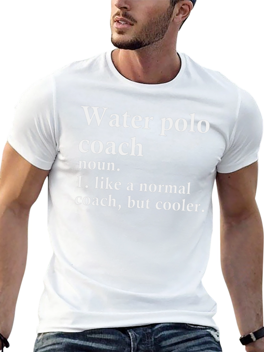 Water Polo Coach T-Shirt - Funny Definition